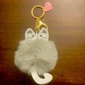Crazy for cats key chain